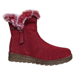 Cizme scurte, piele intoarsa Maria Conti pentru dame