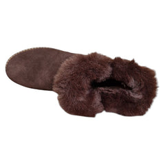 Cizme scurte, piele intoarsa Maria Conti pentru dame