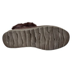 Cizme scurte, piele intoarsa Maria Conti pentru dame