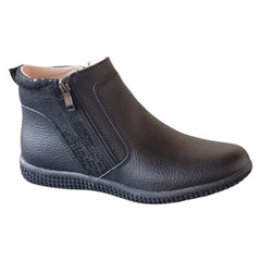 Botine din piele naturală, Maria Conti, stil chic și confortabil