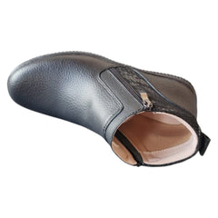 Botine din piele naturală, Maria Conti, stil chic și confortabil