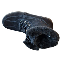 Ghete dama Maria Conti din piele velur