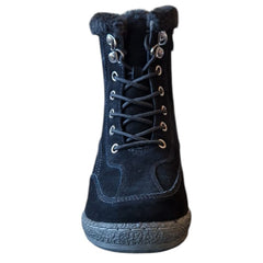 Ghete dama Maria Conti din piele velur