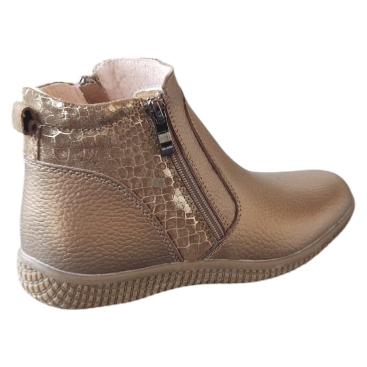 Botine din piele naturală, Maria Conti, stil chic și confortabil