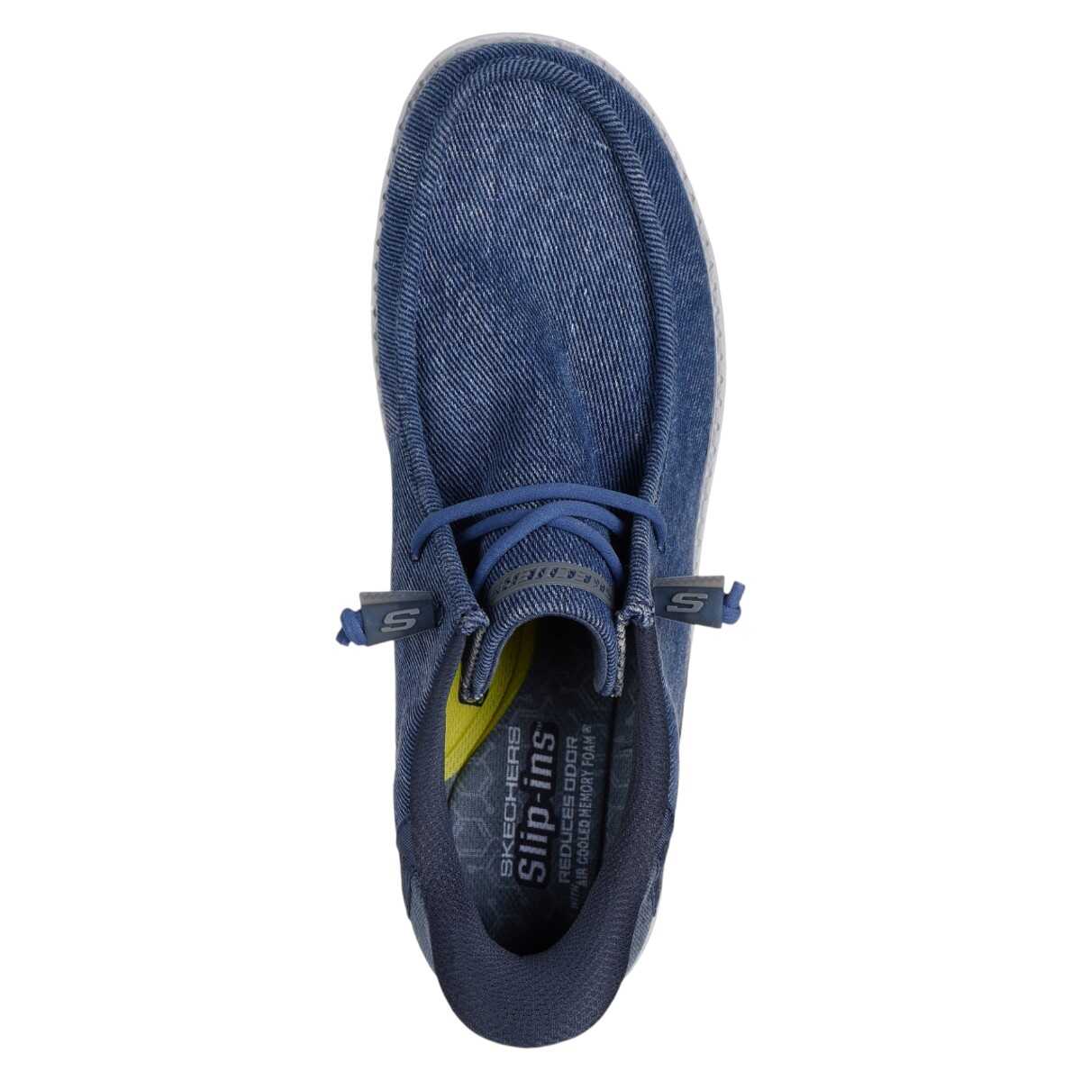 mocasini-skechers-barbati-denim-interior