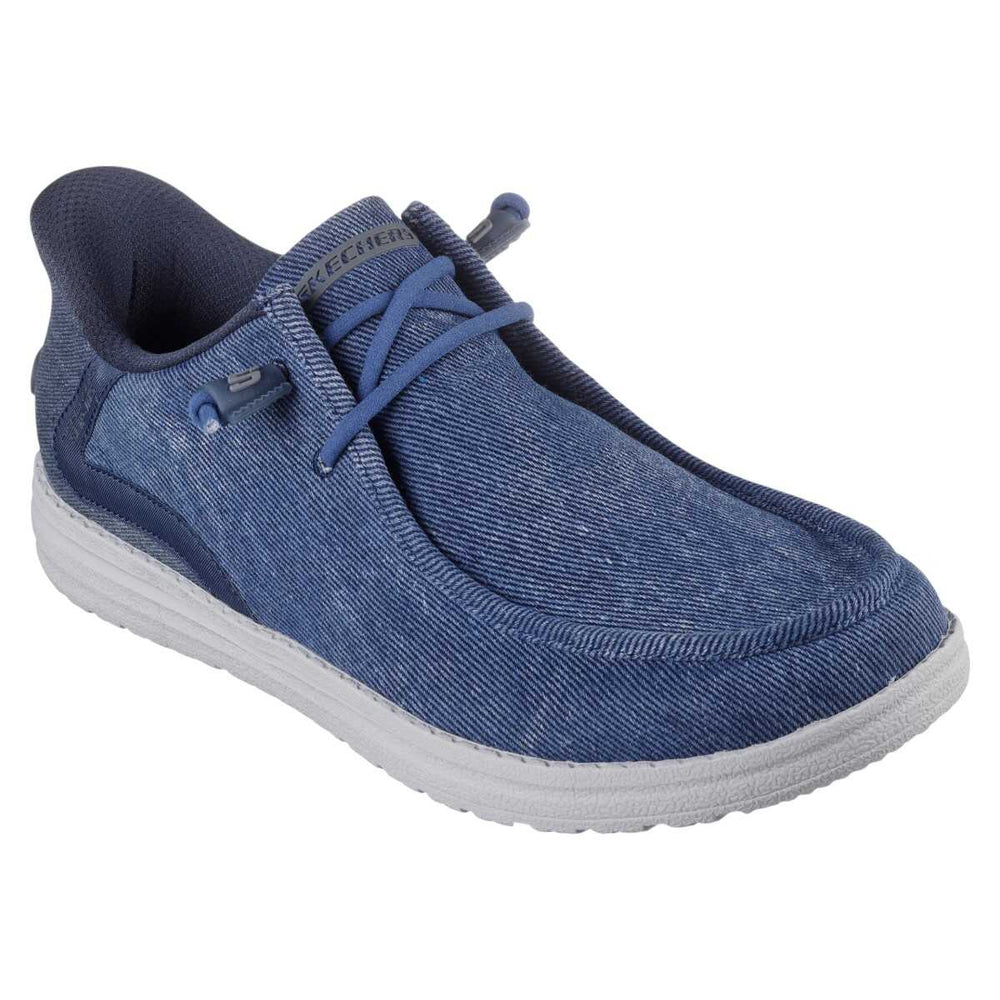 mocasini-skechers-barbati-denim-lateral